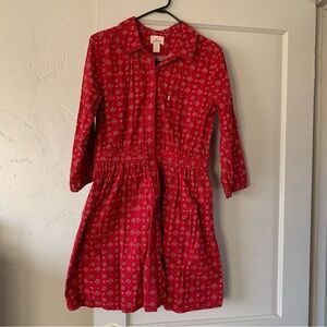 Levi’s Red Western Bandana Shirt Dress